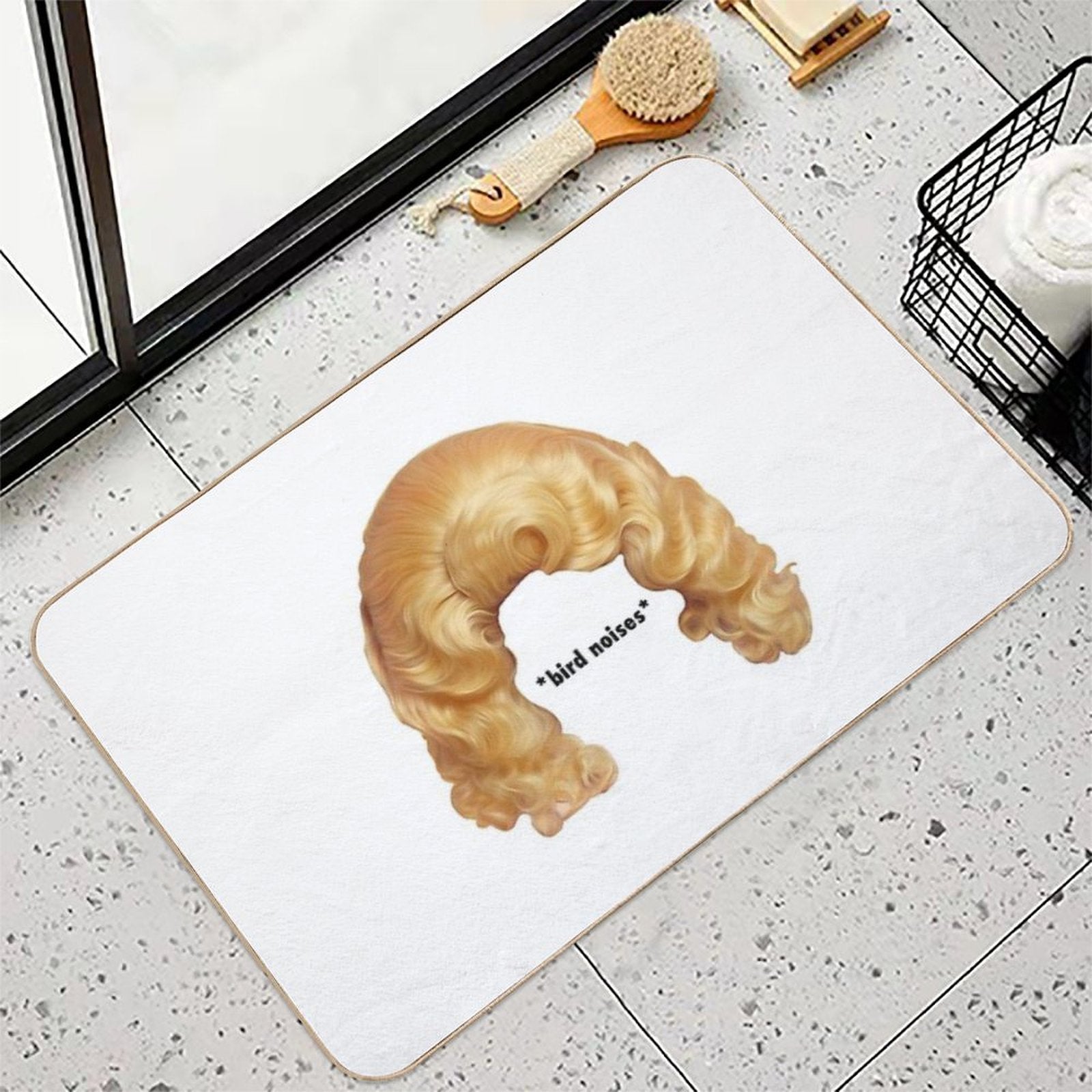 Trixie Mattel Bird Noises  Anti-Trip Bath Mat