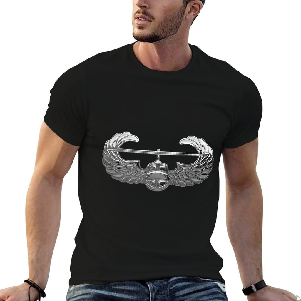 Army Air Assault Badge Military Veteran Morale  High-quality Stitching T-Shirt