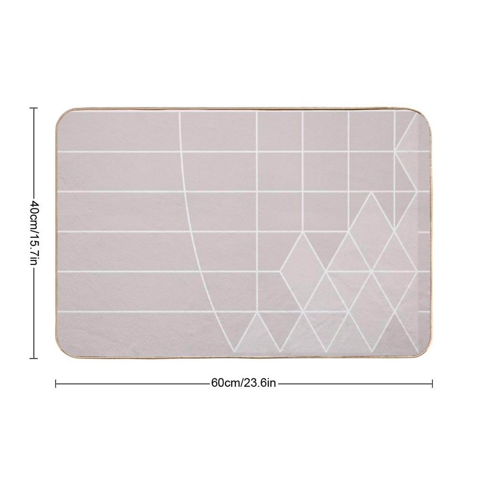 Ice Pink  Absorbent Bath Mat