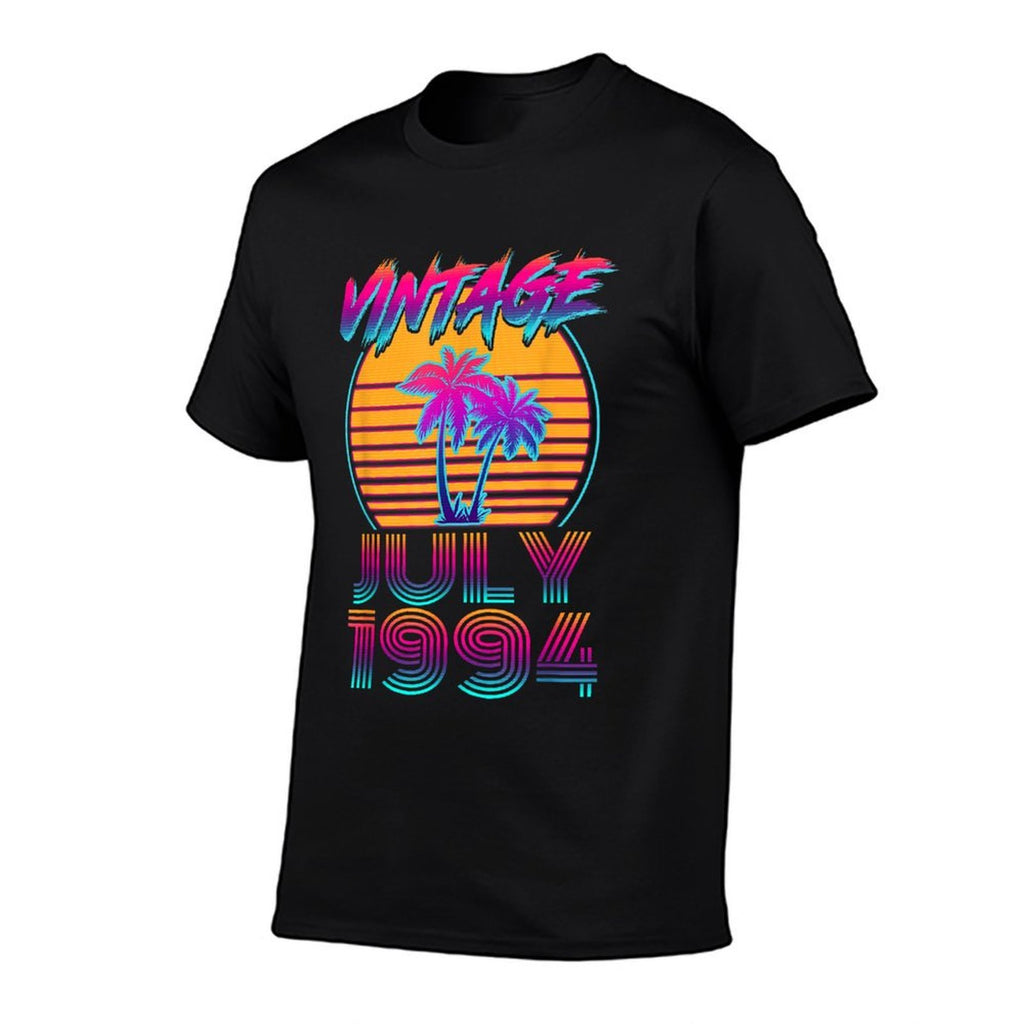 30 Years Old Retro Vintage 80s July 1994 30th Birthday  Vintage-inspired T-Shirt