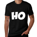 Ho Ho Ho Christmas Ho Matchings Holidays  Polyester Blend T-Shirt