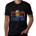 Nintendo It's My 50th Birthday Level Up! SNES Controller Premium  Cotton T-Shirt
