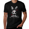Evil Horror Bunny Rabbit Creepy Cute Alt Goth Grunge Demon  Fade-proof Color T-Shirt