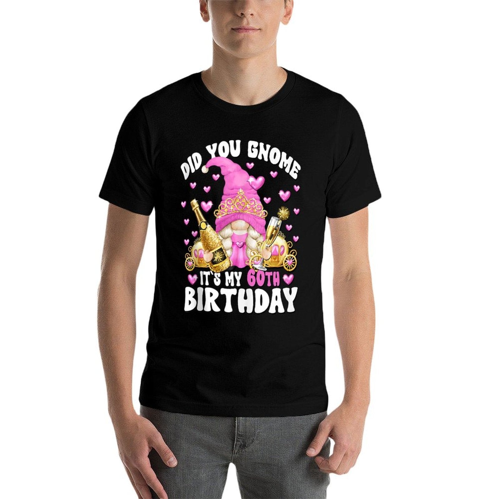 60th Birthday Mom Gnome For Grandma Princess Its My Birthday  Moisture-wicking T-Shirt