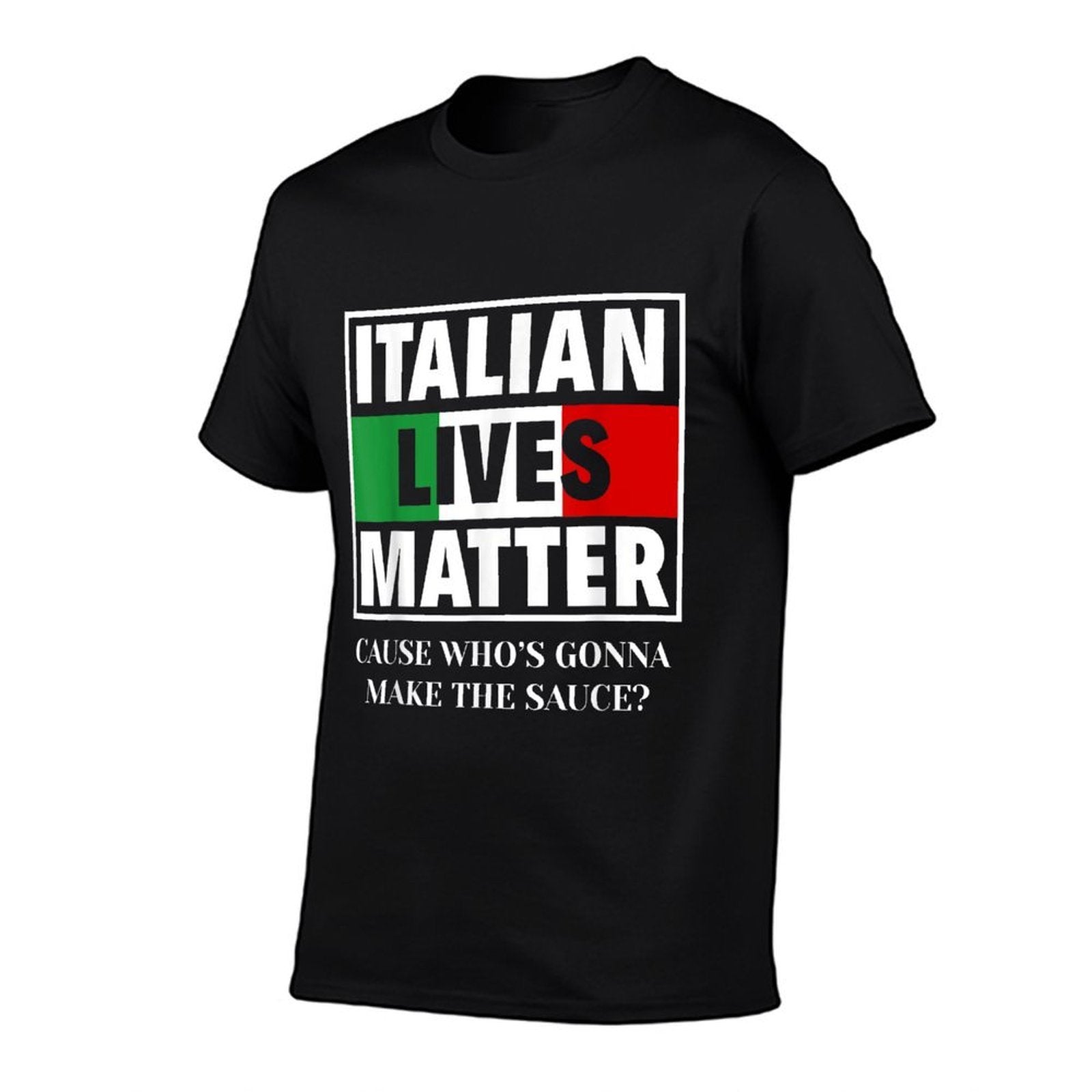 Italian Lives Matter Cook Funny Italy Italian  Moisture-wicking T-Shirt