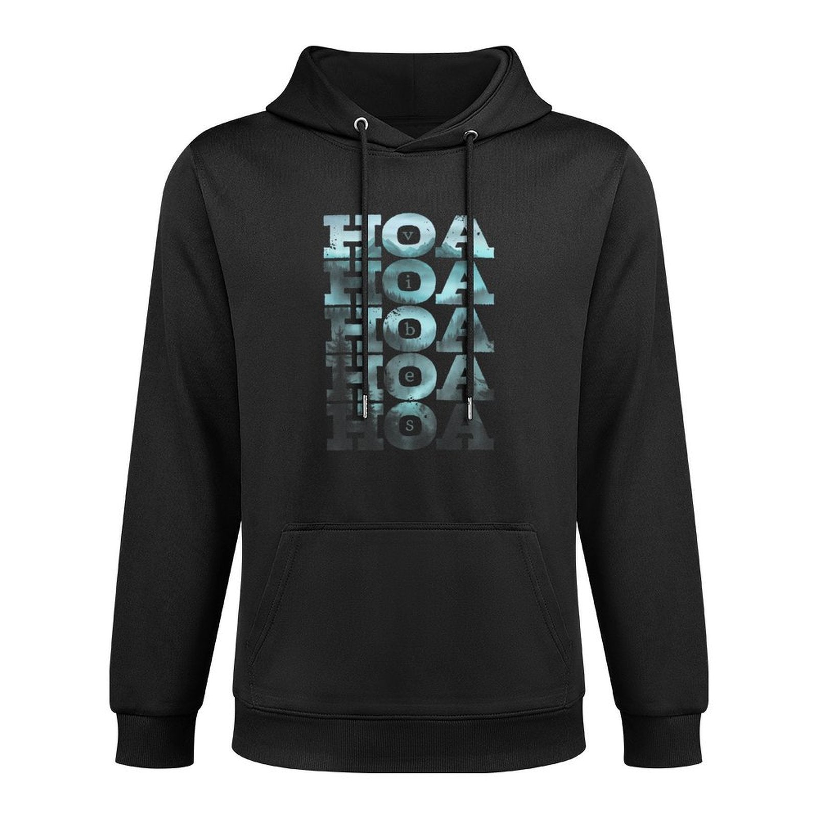 Hoa Hoa Hoa Hoa Hoa Season Vibes Adjustable Hood Hoodie