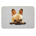 French Bulldog Puppy Cute  Absorbent Bath Mat