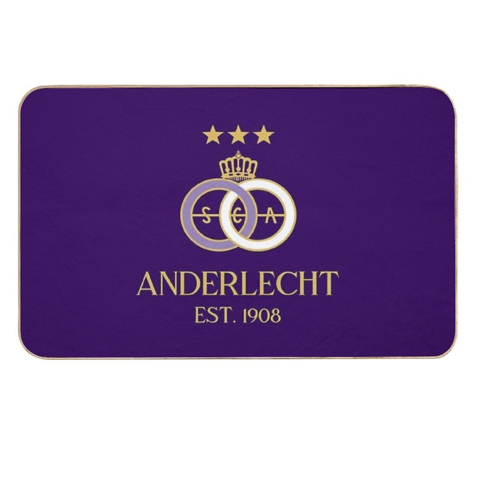 Anderlecht Gold  Rapid-Drying Bath Mat
