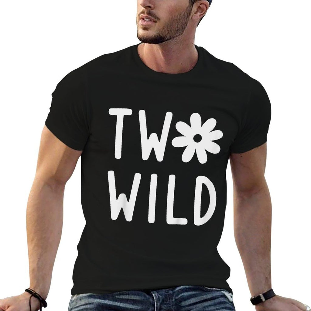 Kids Two Wild - Wildflower 2nd Birthday Comfortable T-Shirt