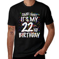 OMG Its My 22nd Birthday 22 Year Old Happy Birthday Sweatshirt  Fade-proof Color T-Shirt