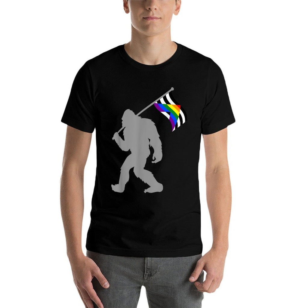LGBTQ Straight Alliance Pride on Straight Gay Ally  Lightweight T-Shirt