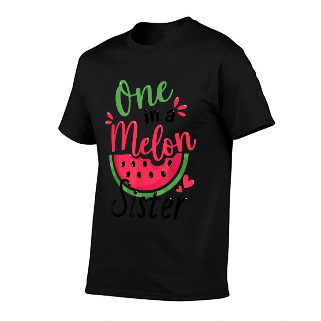 One in A Melon Sister 1st Birthday Party Family Matching  Tagless Design T-Shirt