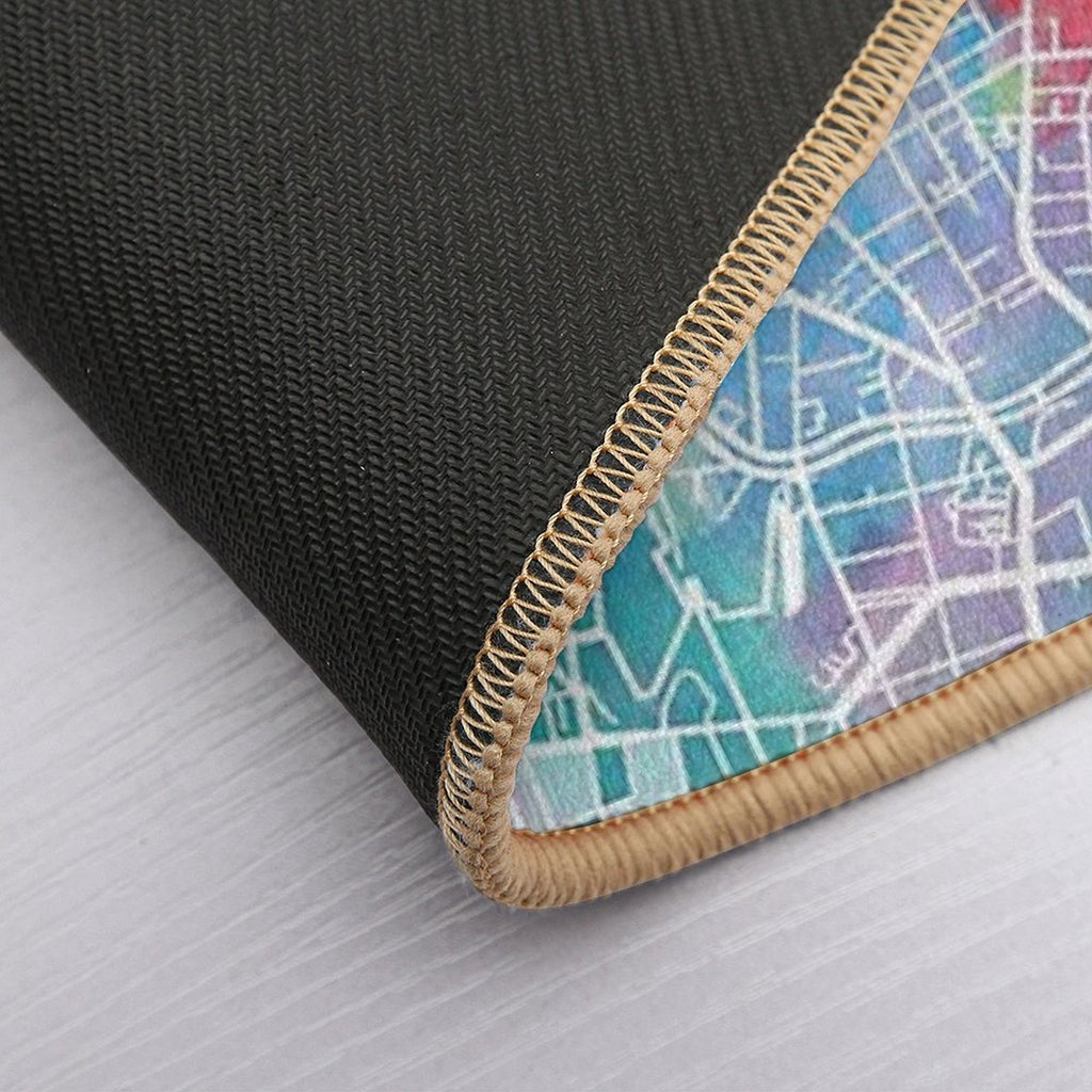 Berlin Map  Eco-Friendly Bath Mat