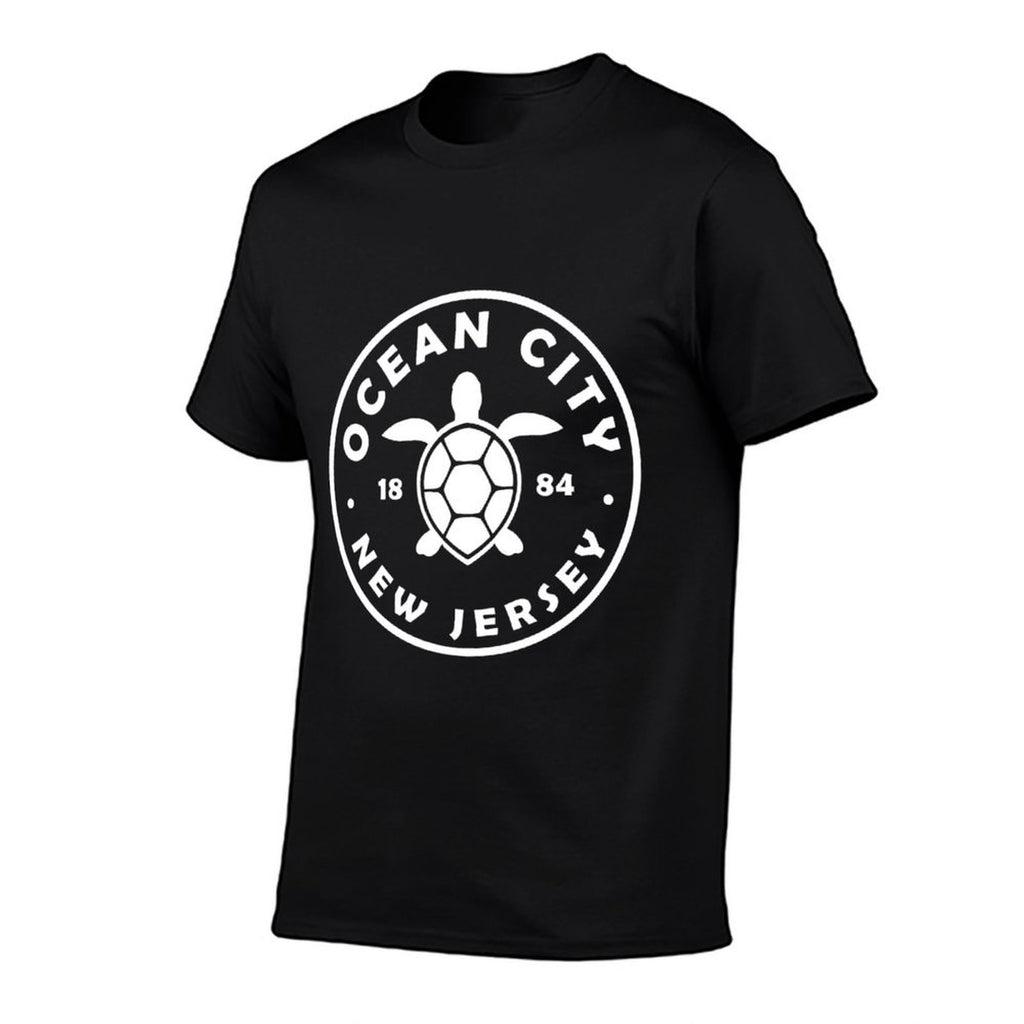 Ocean City New Jersey Sea Turtle Beach Vacation Souvenir  Oversized Silhouette T-Shirt