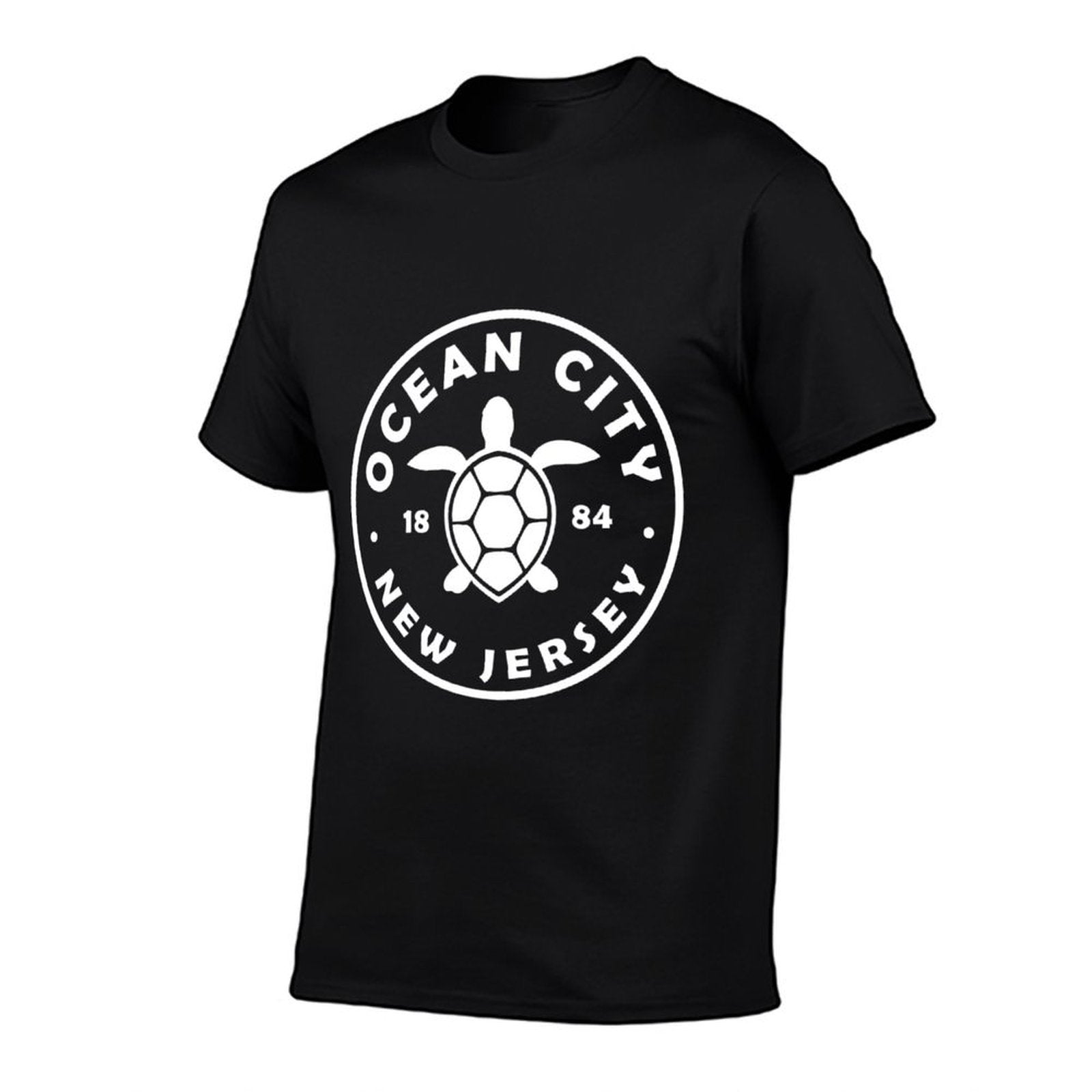 Ocean City New Jersey Sea Turtle Beach Vacation Souvenir  Oversized Silhouette T-Shirt