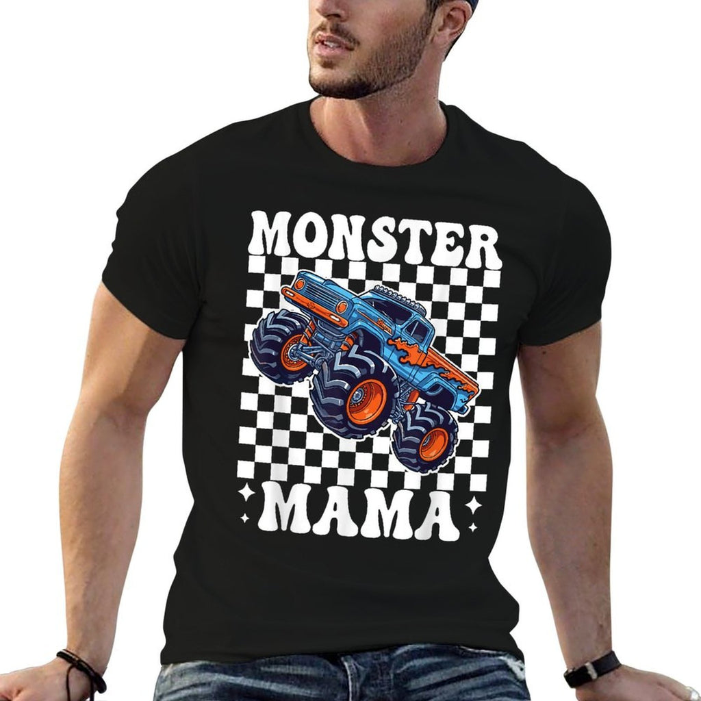 Monster Truck Mama Mom Monster Truck Are My Jam Truck Lovers  Breathable T-Shirt