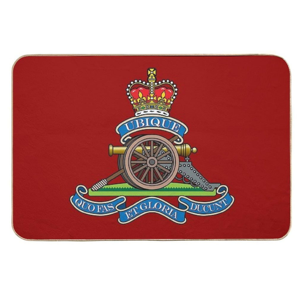 ROYAL REGIMENT OF ARTILLERY  Easy To Clean Bath Mat