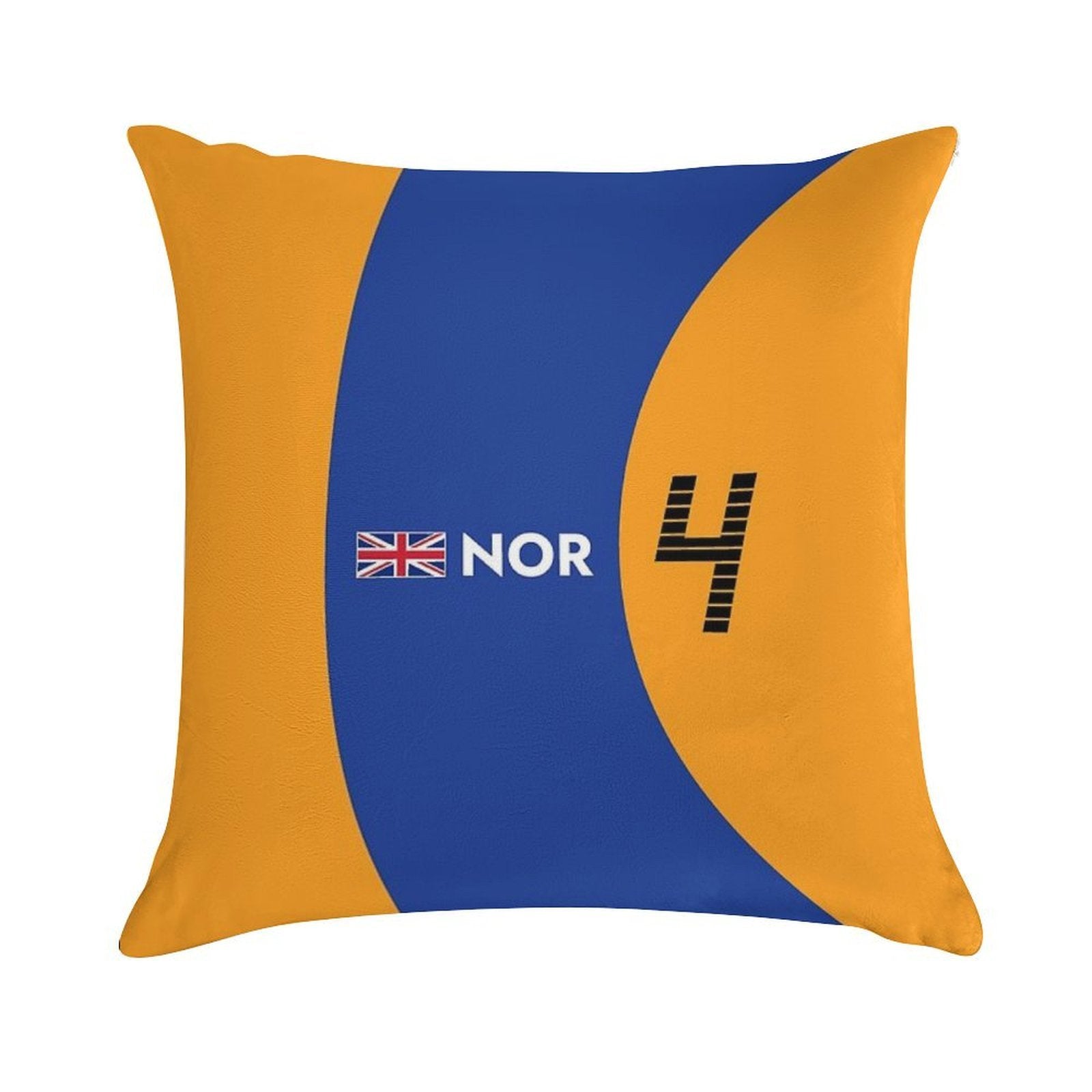 F1 2021 - #4 Norris Soft Washable Throw Pillow