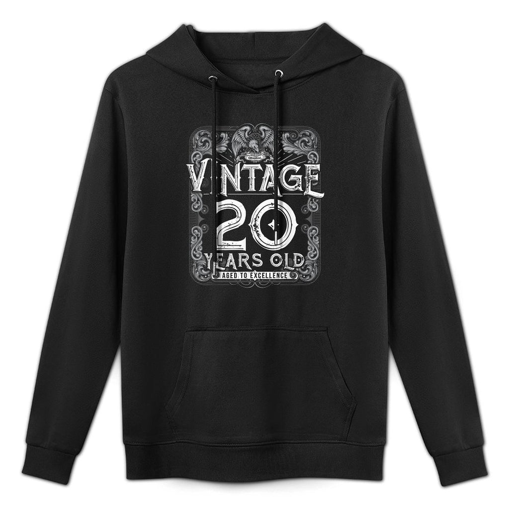 20th Birthday Shrink-Resistant Hoodie