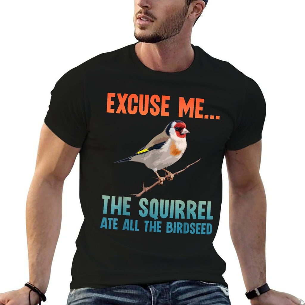 Bird Art For Men Women Kid Bird Watching Birding Birdwatcher  Durable T-Shirt