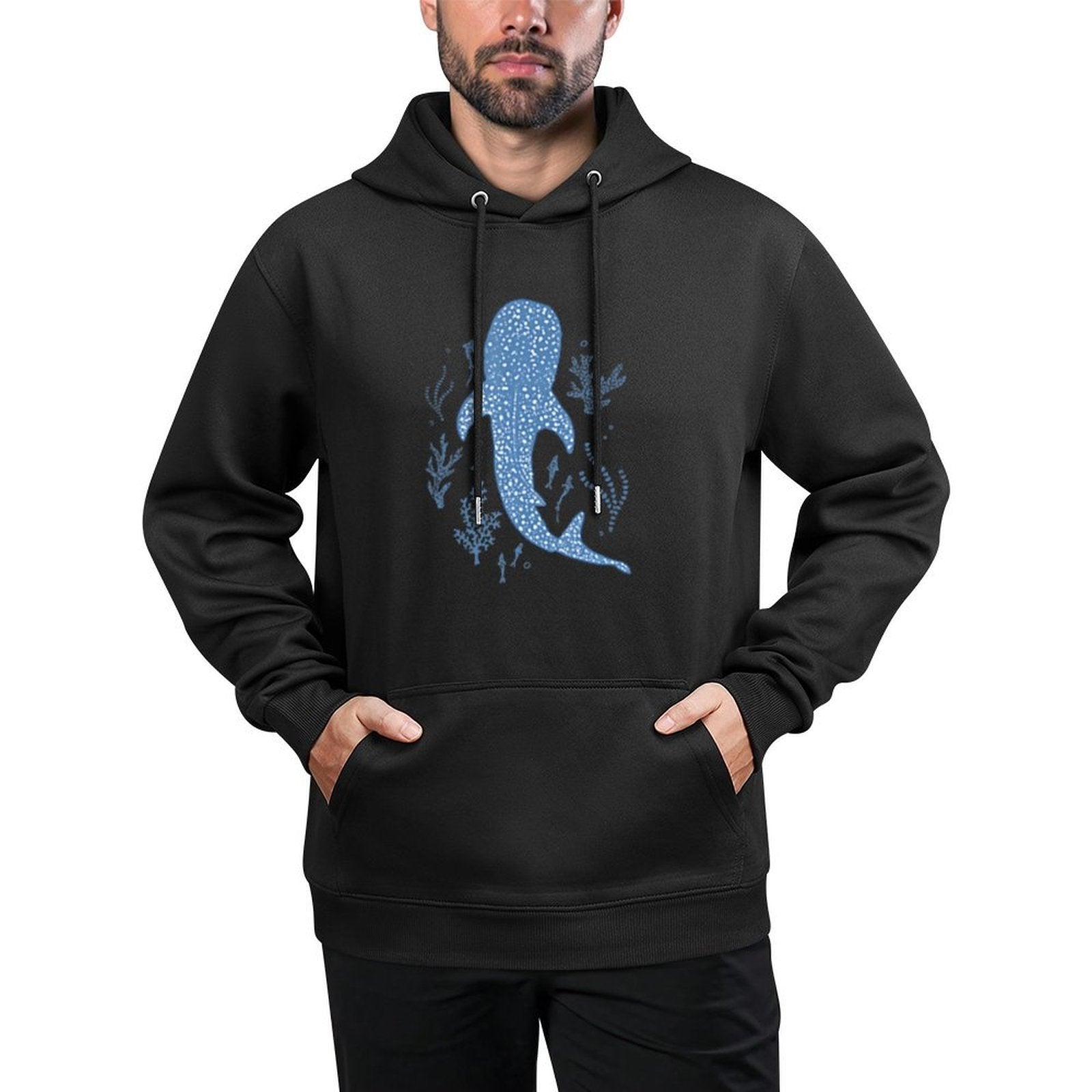 When You Go Through Deep Waters I Will Be With You (2 Sides) Relaxed Fit Hoodie