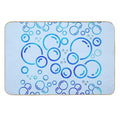 Bubble Blues  Odorless Bath Mat