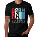 Born to Serve - 30th Birthday Gift For 30 Year Old Christian  Stretchy T-Shirt