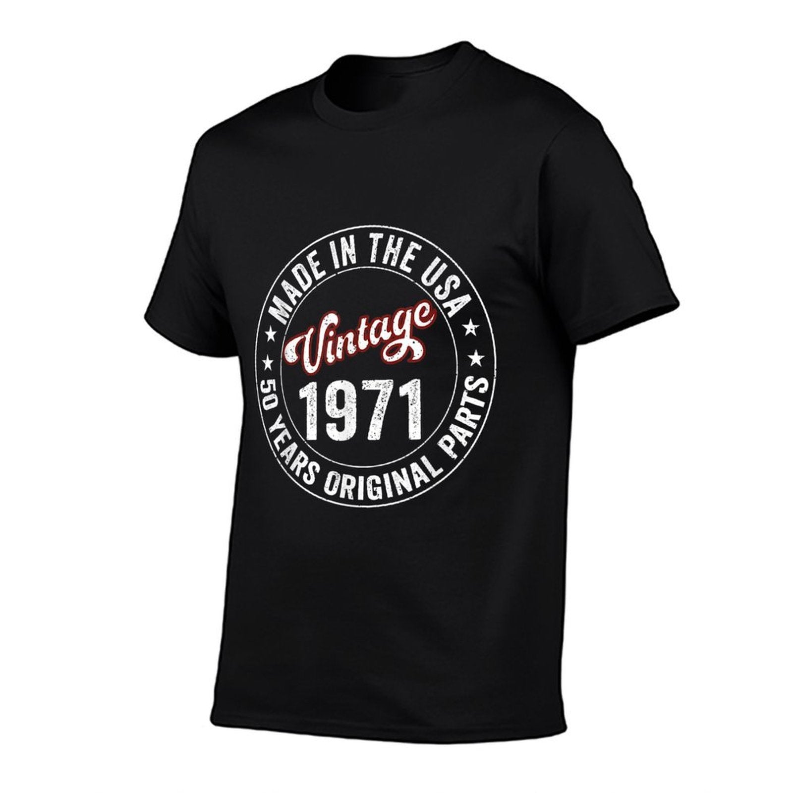 Vintage 1971 USA Original Parts 50th Birthday  Moisture-wicking T-Shirt