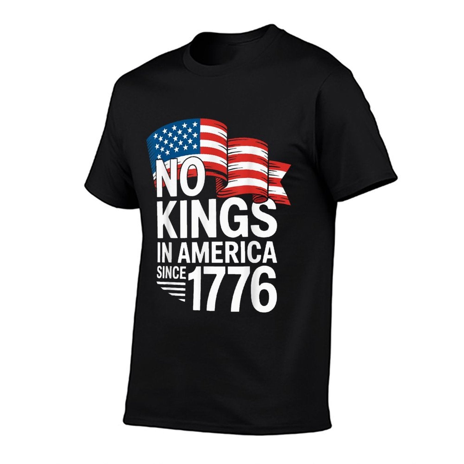 No Kings In America Since 1776 Pro Democracy Protest Sign  Classic T-Shirt