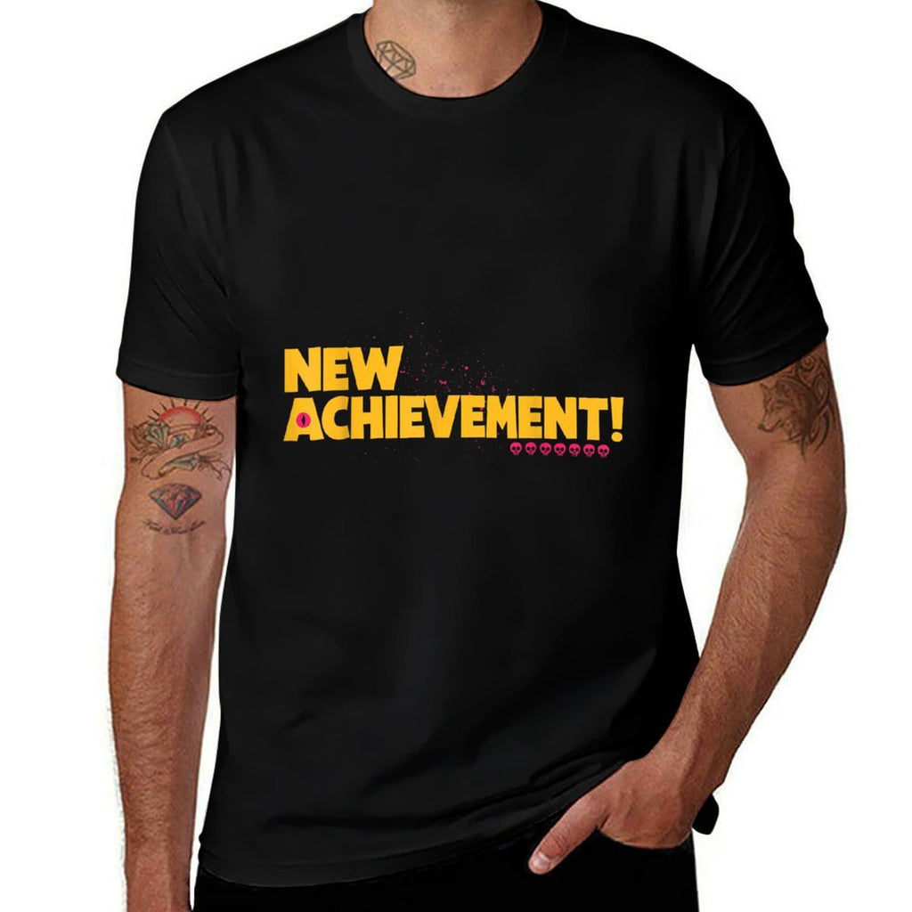 New Achievement Dungeon  Summer-ready Fabric T-Shirt