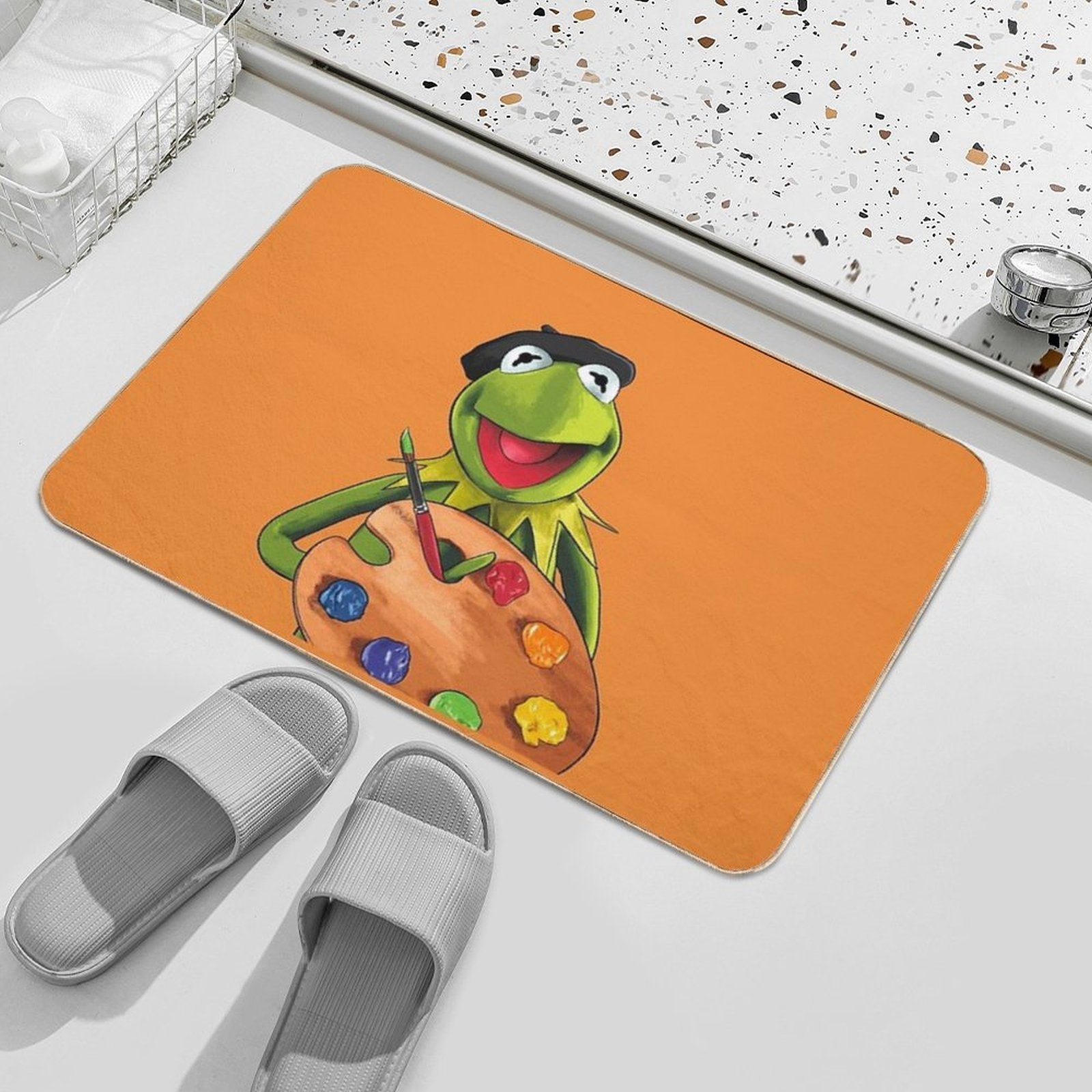 Artist Kermit  Toxin-Free Bath Mat