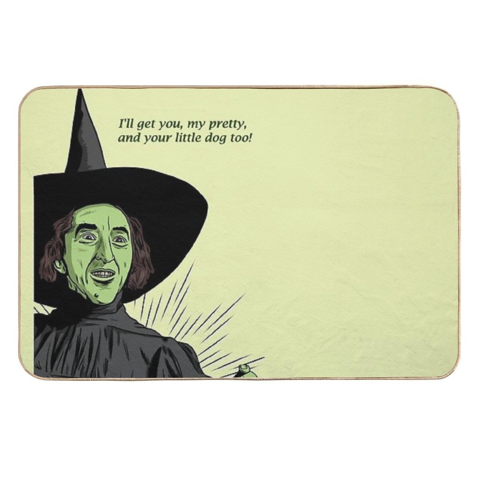 Wicked Witch  Stain-Proof Bath Mat