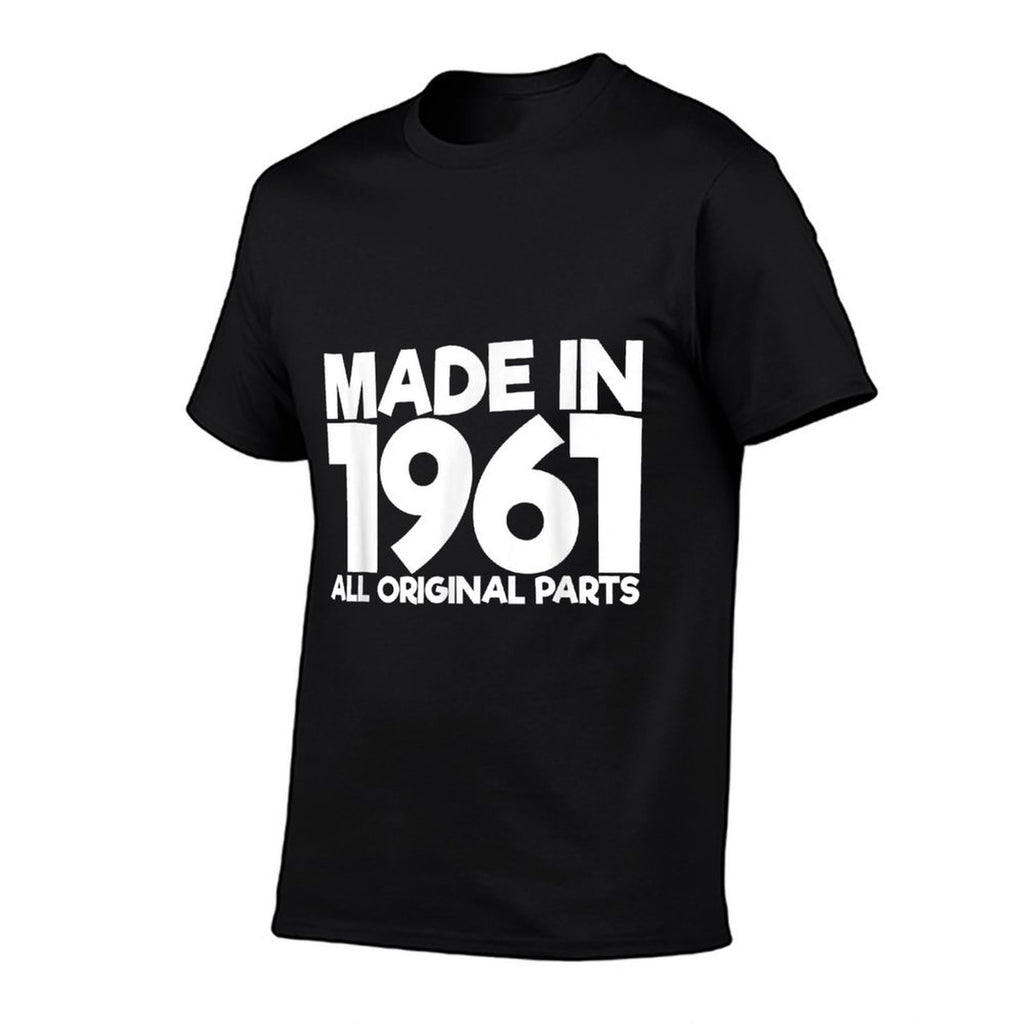 60 Years Old Made In 1961 Funny 60th Birthday  Trendy Pattern T-Shirt