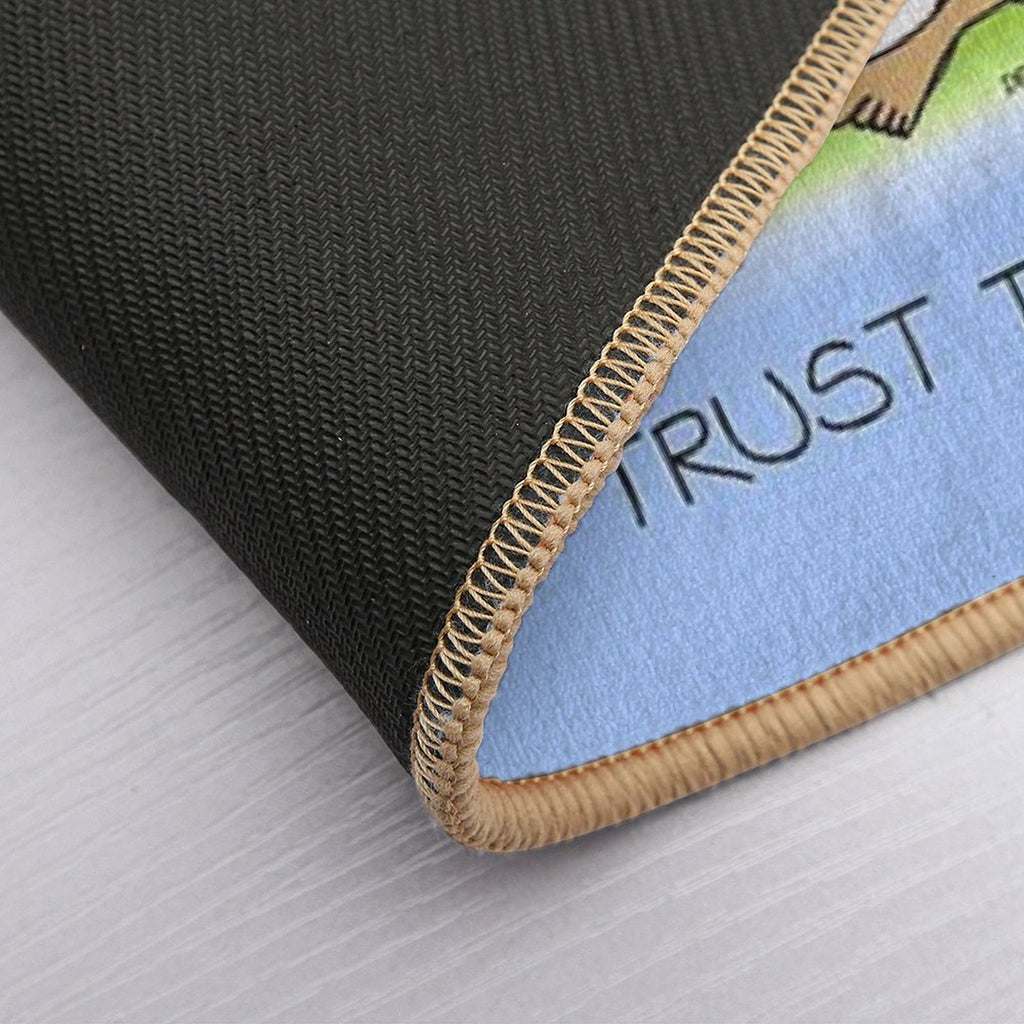 Trust The Process  Pet-Safe Bath Mat