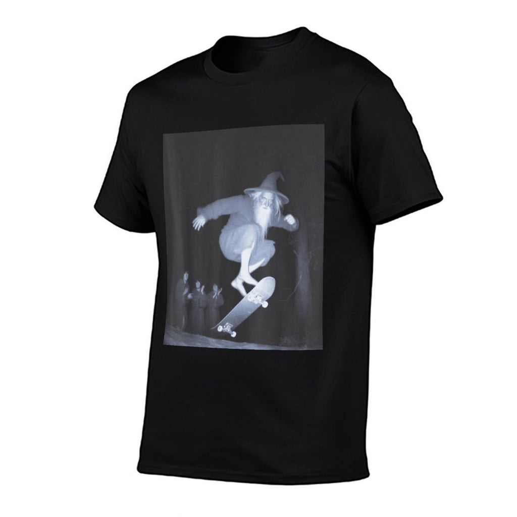 Fantasy Wizard Skating with Their Squad FUNNY  Versatile T-Shirt