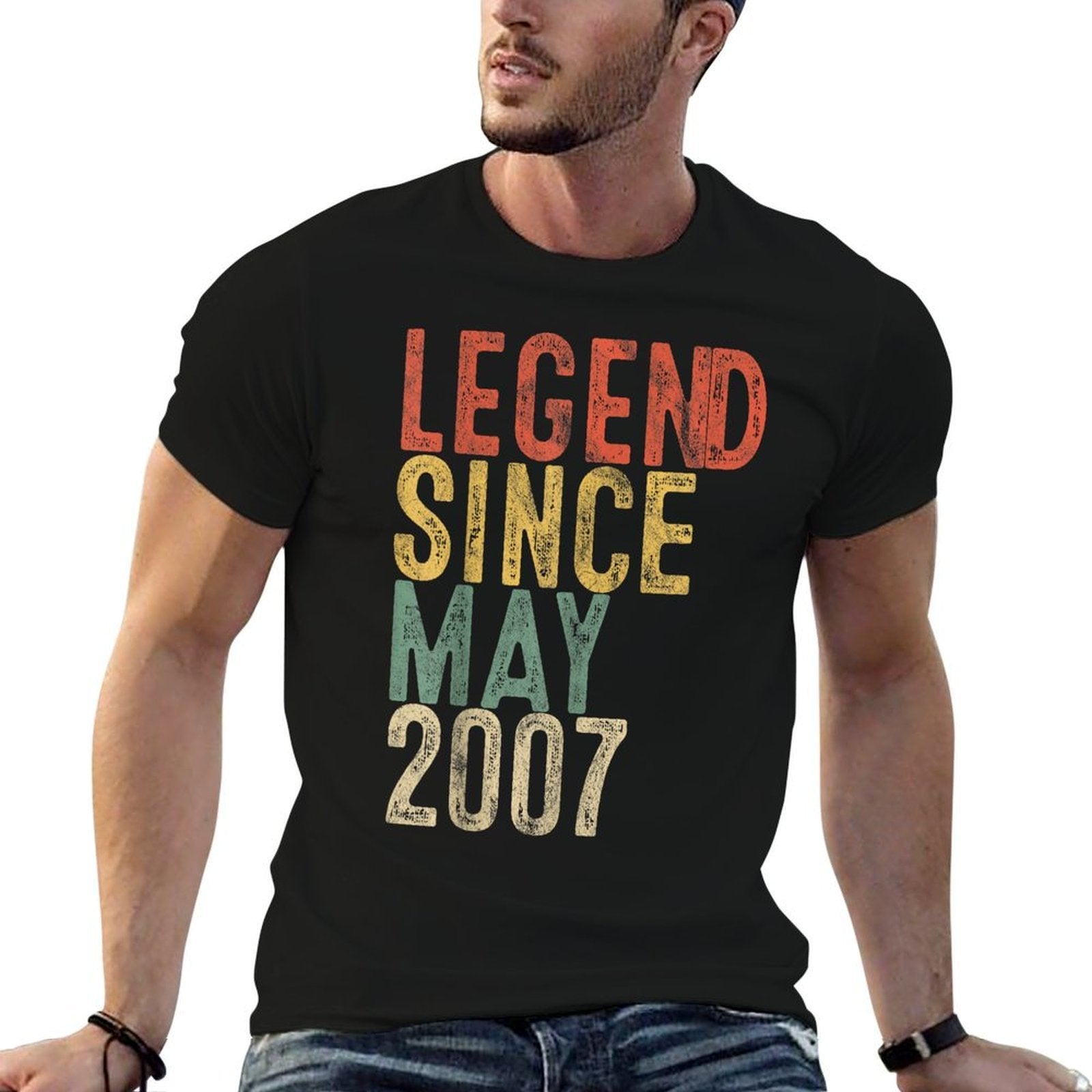Legend 2007 18th Birthday Gifts for Men Women 18 Year Old  Odor-resistant T-Shirt