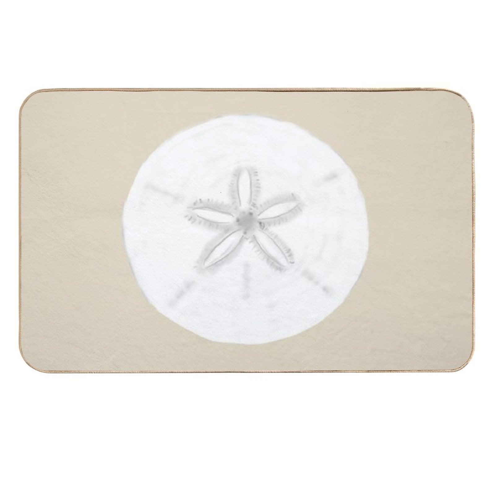 Sand Dollar  Stain-Proof Bath Mat