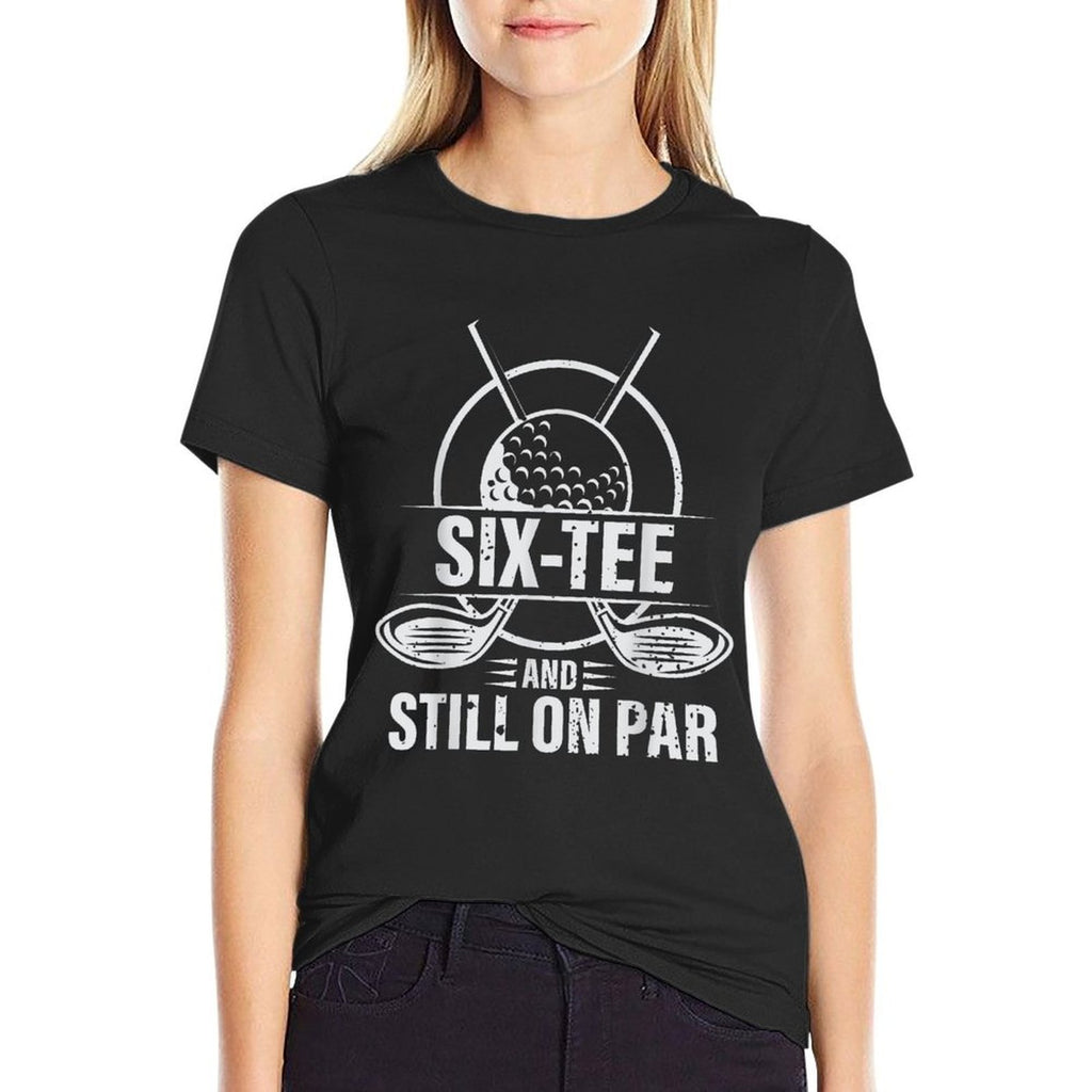 Funny 60th Birthday Golf Pun Golfing 60 Year Old Golfer  Wrinkle-resistant T-Shirt