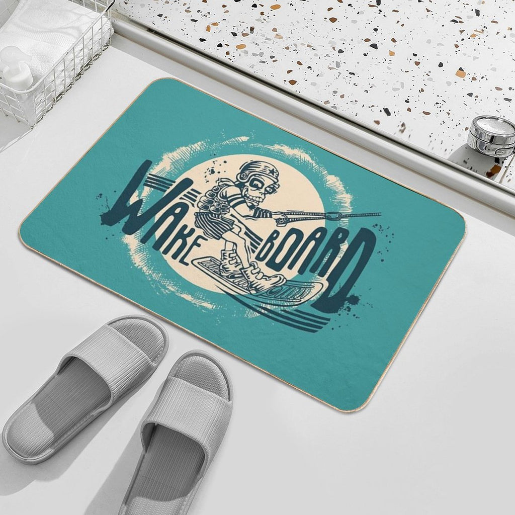 Wakeboard  Eco-Friendly Bath Mat