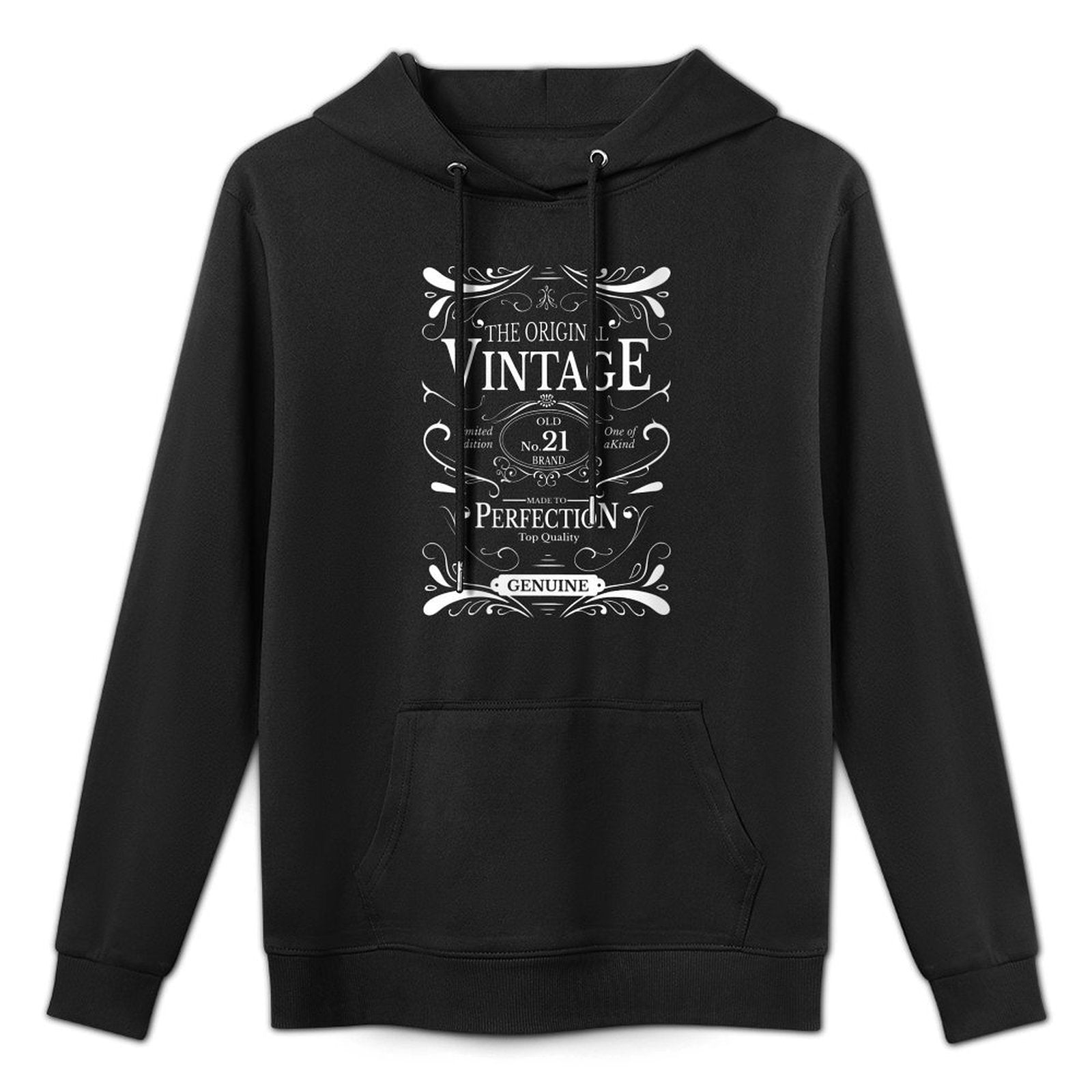 Womens 21st Birthday Gift Son Daughter 21 Year Old Boys Girls Shape Retention Hoodie