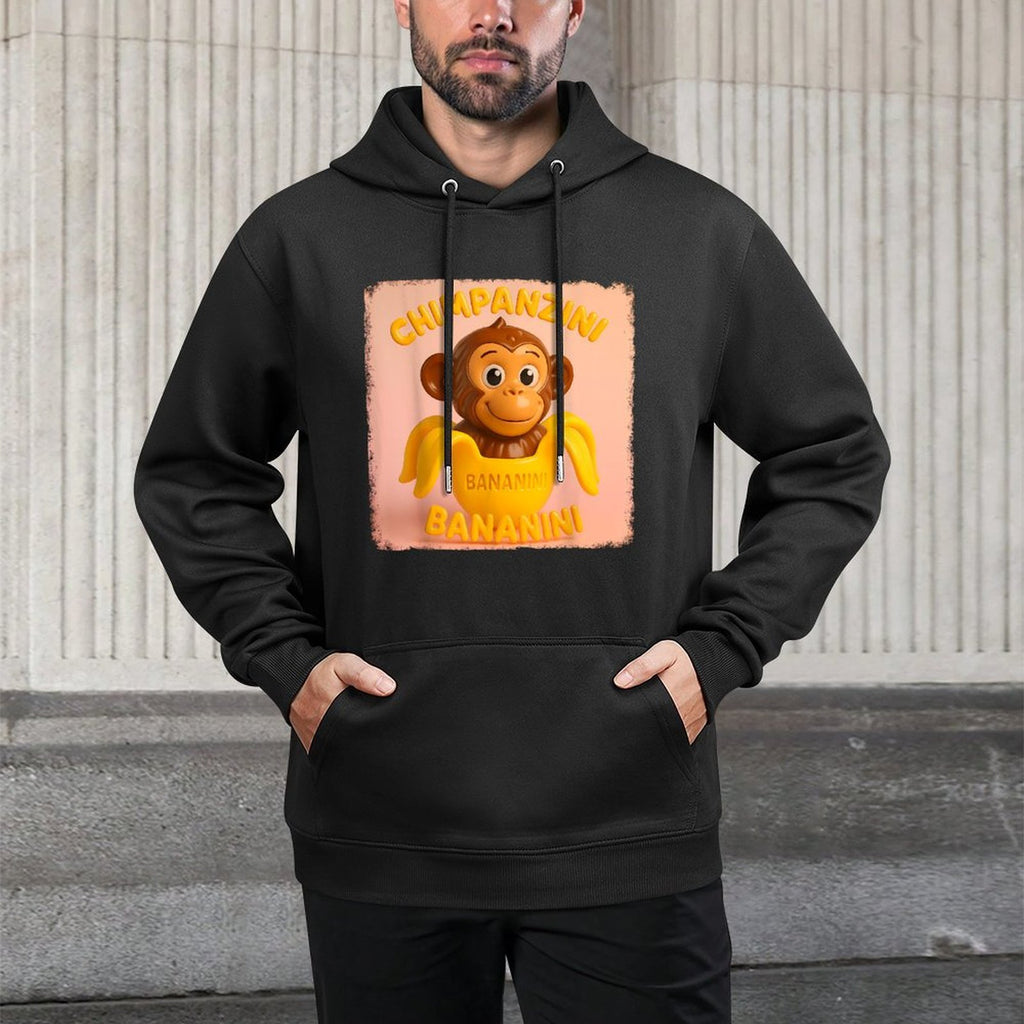 Chimpanzini Bananini - Italian Brainrot Meme Unisex Design Hoodie