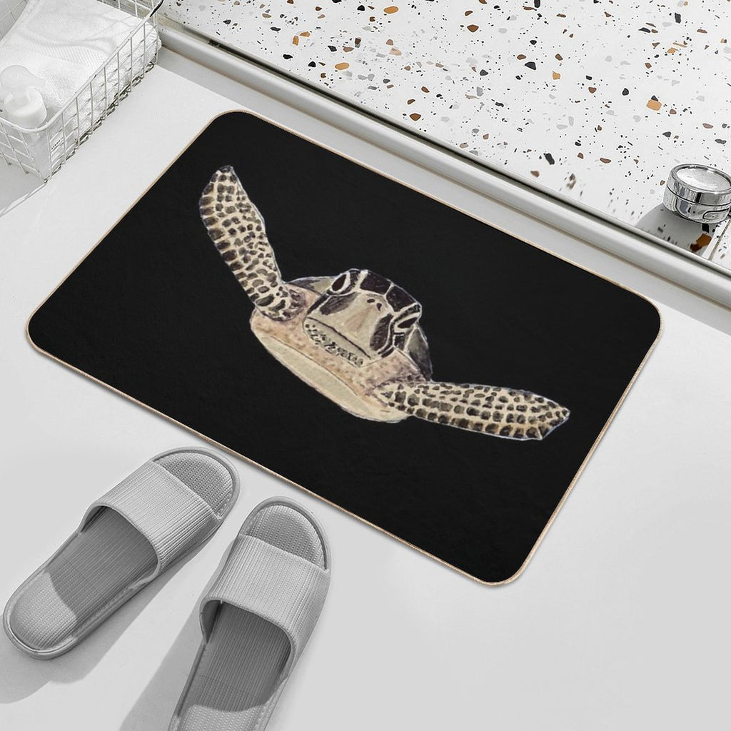 Sea Turtle 2  Rapid-Drying Bath Mat