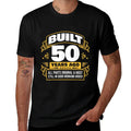 50th Birthday  Oversized Silhouette T-Shirt