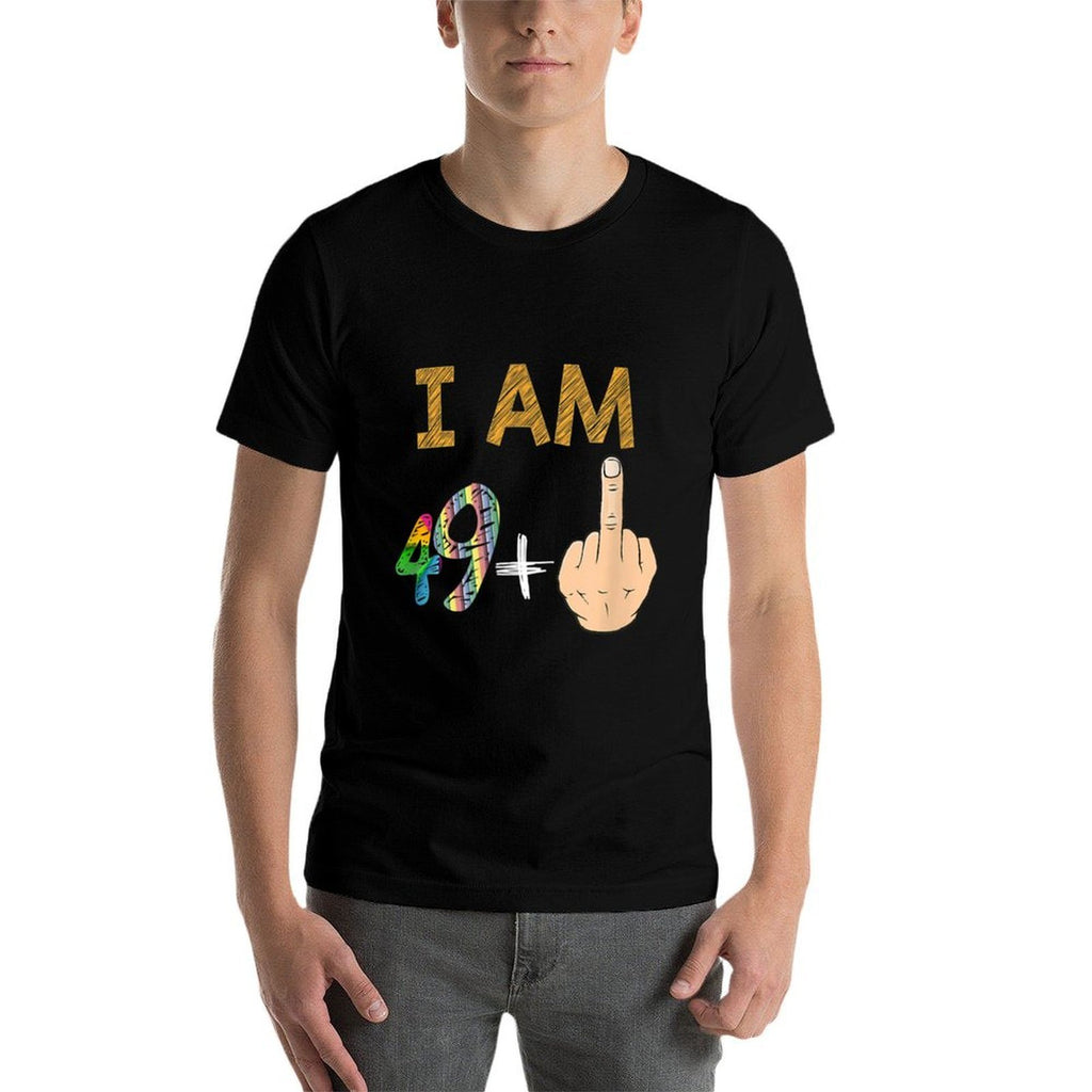 I"M 50th Birthday Gift Ideas Funny T Shirt For Men And Women  Tagless Design T-Shirt