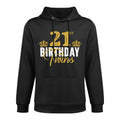 21st Birthday Twins 21 Years Old Twin Brother And Sister Relaxed Fit Hoodie