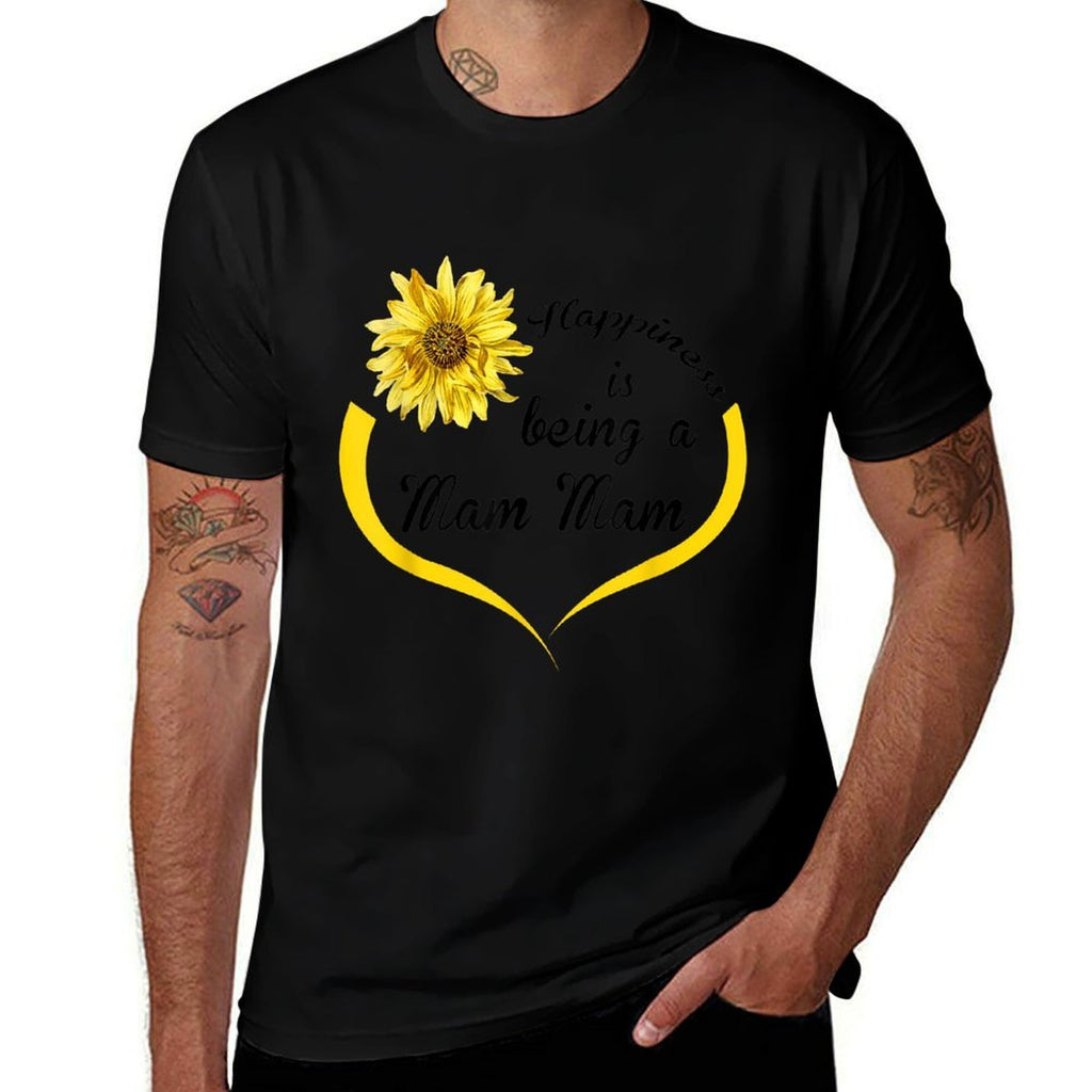 Mam Gift Happiness Is Being A Mam  Moisture-wicking T-Shirt