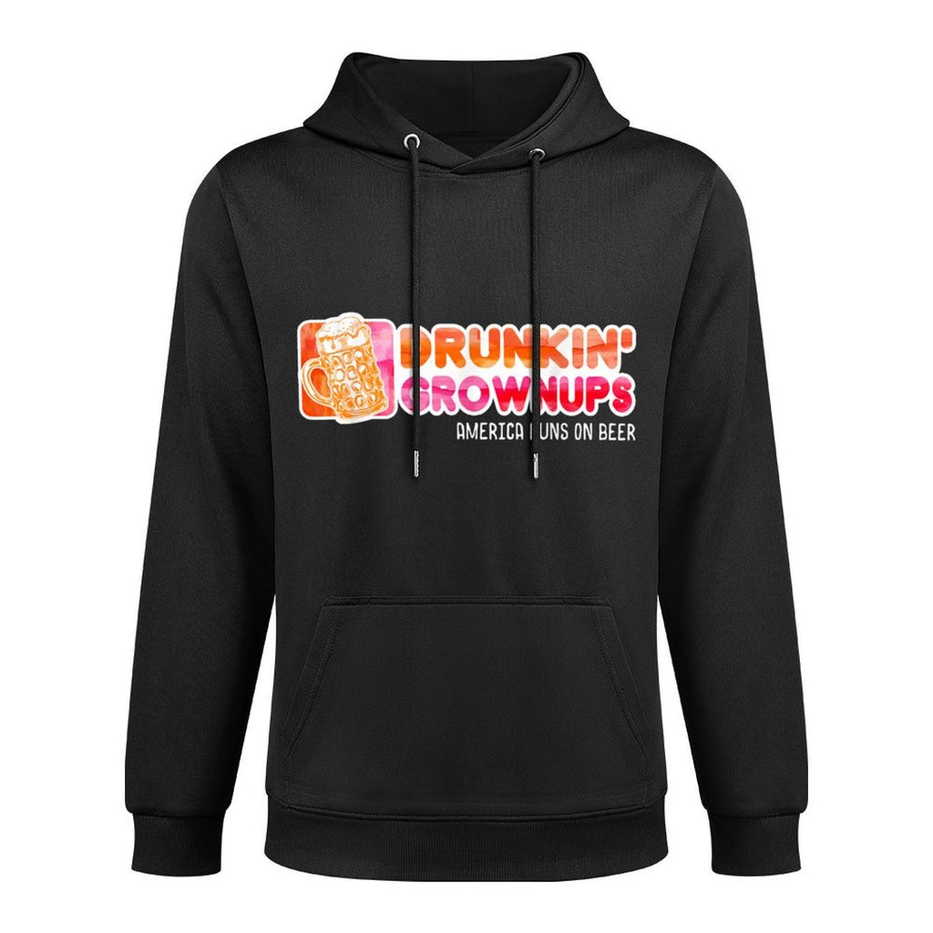 Drunken Grownups American Dad Run On Beer Funny Customizable Surface Hoodie