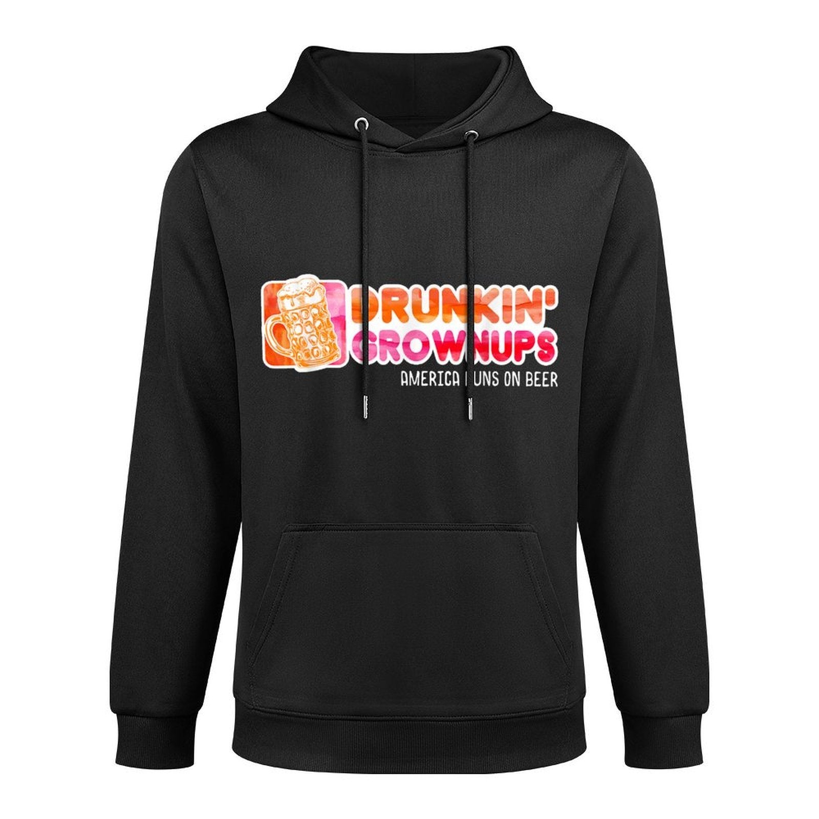 Drunken Grownups American Dad Run On Beer Funny Customizable Surface Hoodie