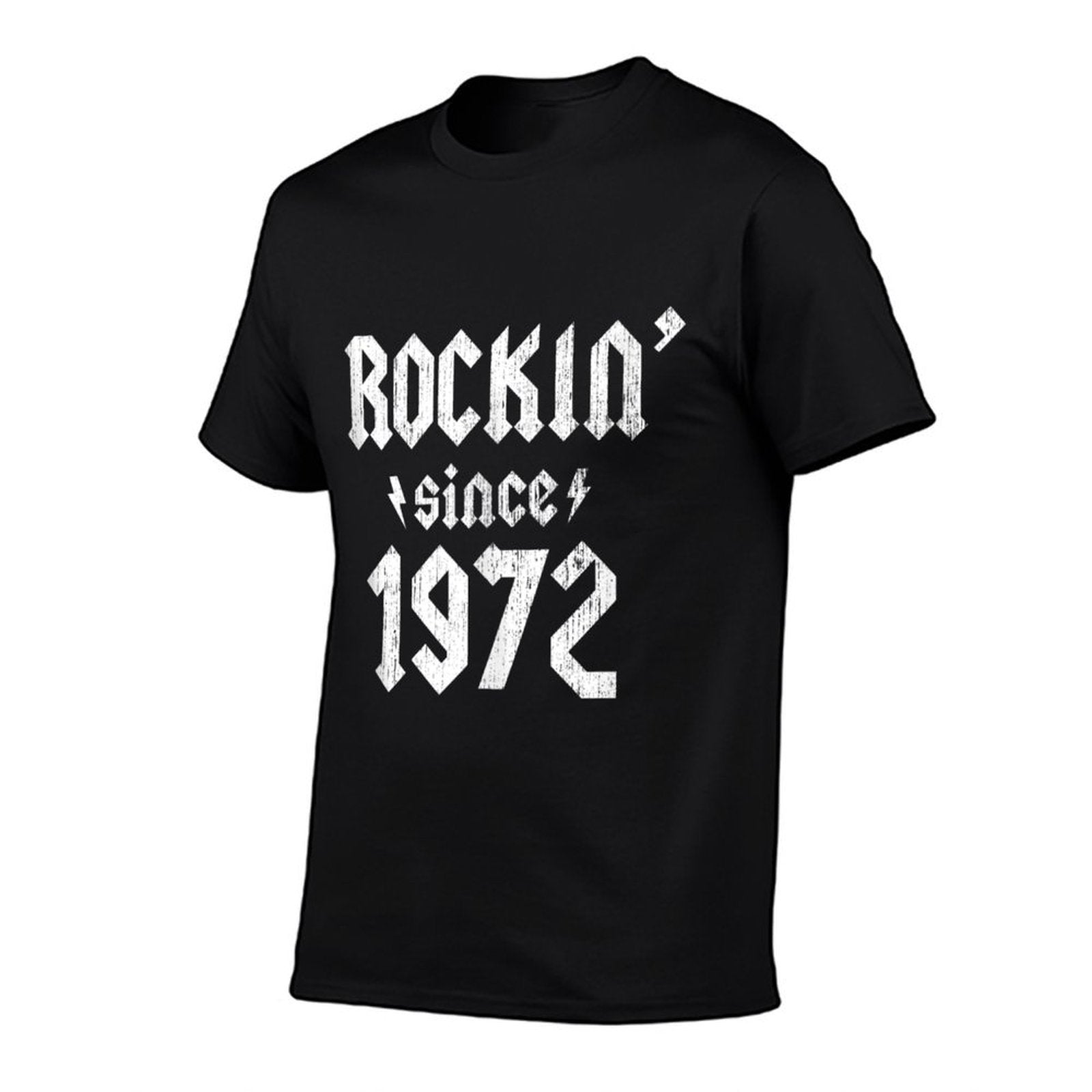 Rockin Since 1972 50th Birthday 50 Years Old Hard Rock  Lightweight T-Shirt