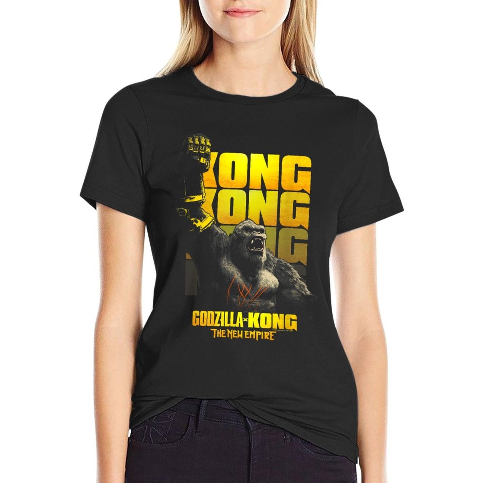 Godzilla X King Kong Beast Glove Kaiju  Slim-fit Cut T-Shirt